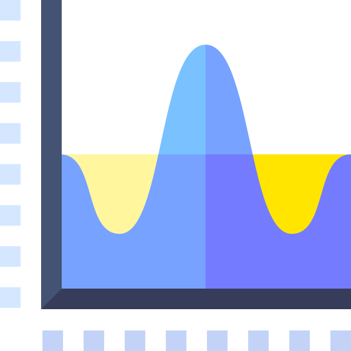 Fluctuation Basic Straight Flat icon