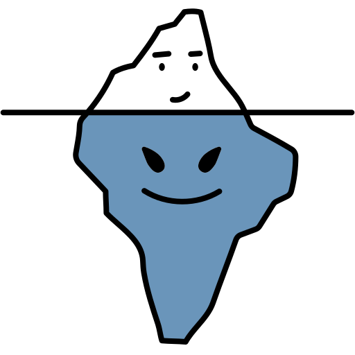 ijsberg Generic Fill & Lineal icoon