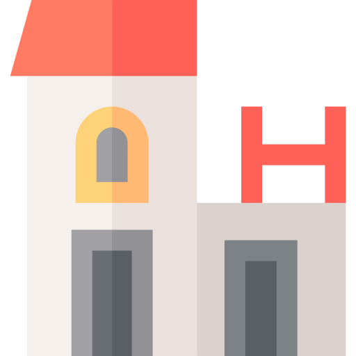 house Basic Straight Flat icon