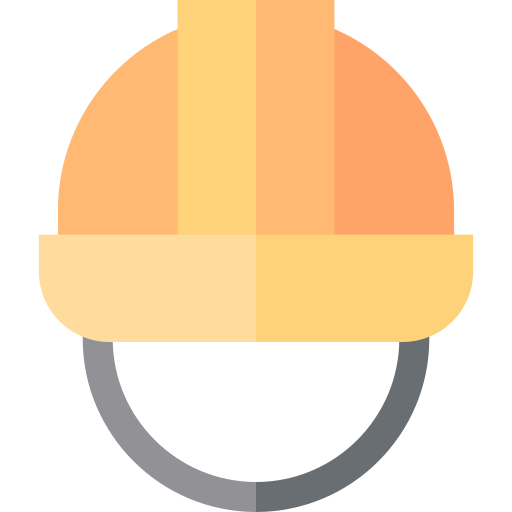 ヘルメット Basic Straight Flat icon