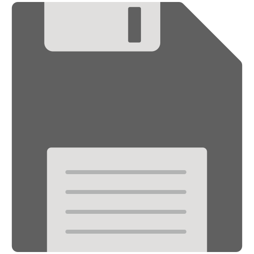 floppy disk Generic Flat icona