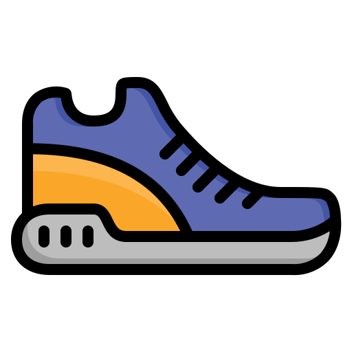 sneakers Generic Outline Color icoon