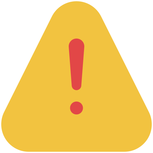 Alert sign Generic Flat icon