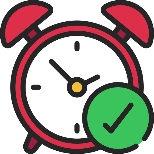 Alarm clock Juicy Fish Soft-fill icon