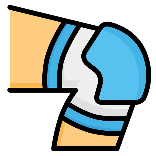 Knee pad Generic Outline Color icon