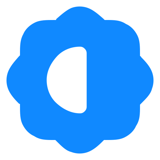 helderheid Generic Blue icoon