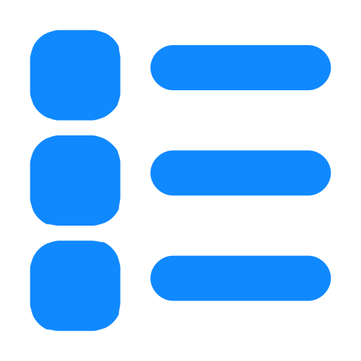lister Generic Blue Icône