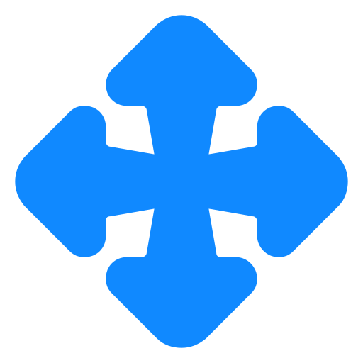 beweging Generic Blue icoon