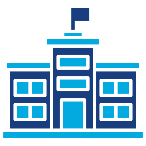 カレッジ Generic Blue icon