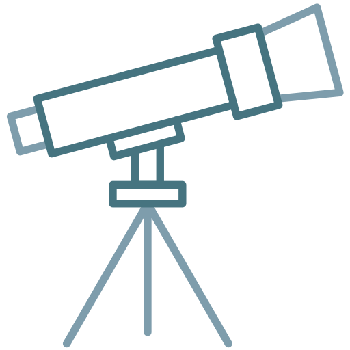 télescope Generic Blue Icône