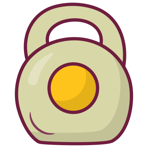 Kettlebell Generic Hand Drawn Color icon