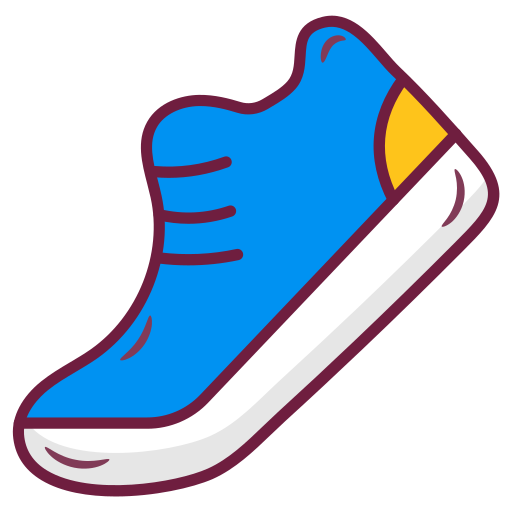 chaussures de gym Generic Hand Drawn Color Icône