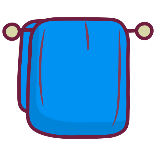toalla Generic Hand Drawn Color icono