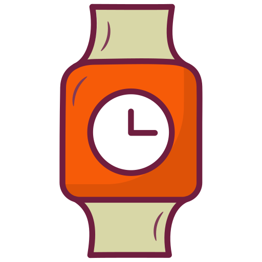 reloj Generic Hand Drawn Color icono