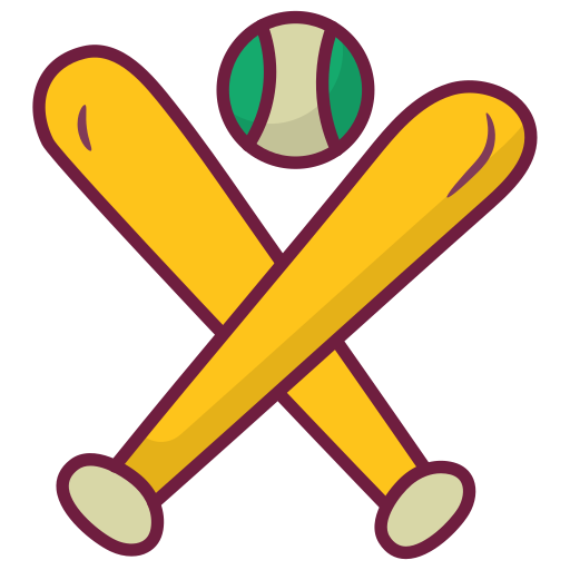 béisbol Generic Hand Drawn Color icono