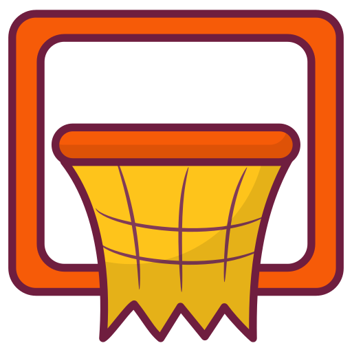 basket bal Generic Hand Drawn Color icoon