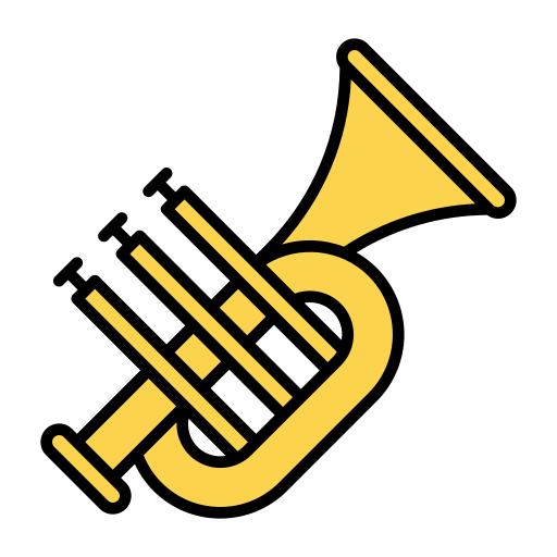 trompette Generic Outline Color Icône
