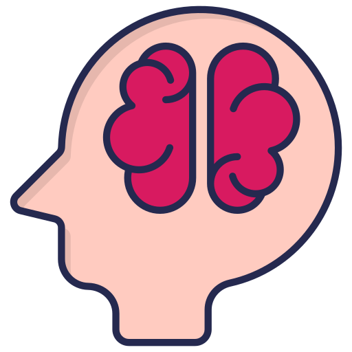 脳 Generic Outline Color icon