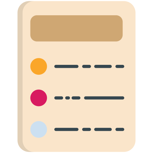 Daily planning Generic Flat icon