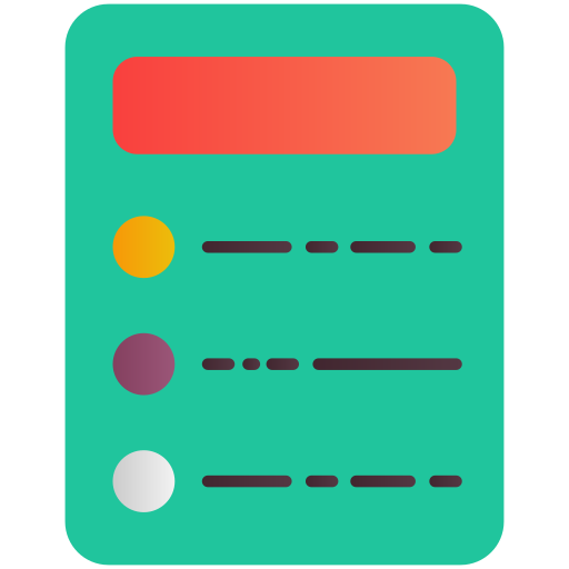 Daily planning Generic Flat Gradient icon