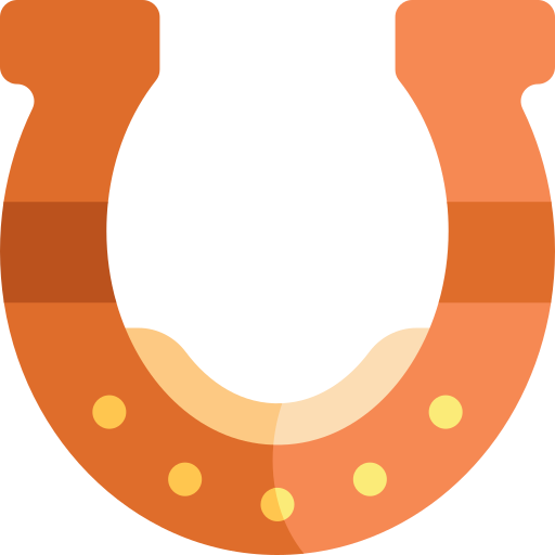 herradura Kawaii Flat icono