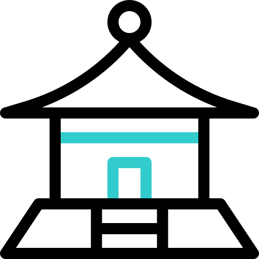 Świątynia Basic Accent Outline ikona