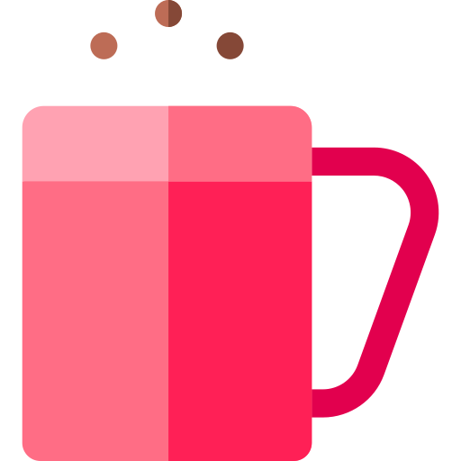 Чашка кофе Basic Rounded Flat иконка