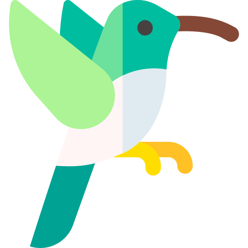 colibrì Basic Rounded Flat icona