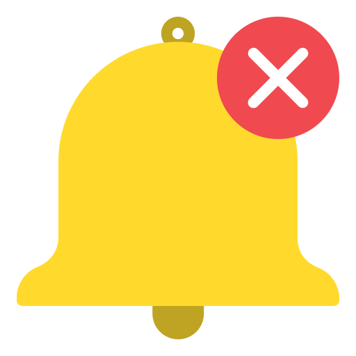 alarm entfernen Generic Flat icon