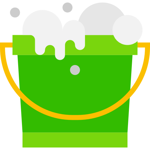 Bucket mynamepong Flat icon