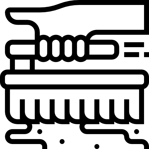 szczotka mynamepong Lineal ikona