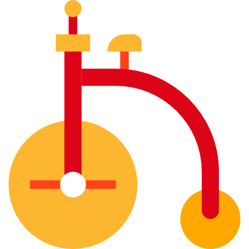 bicicleta mynamepong Flat icono