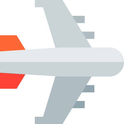 samolot Basic Straight Flat ikona