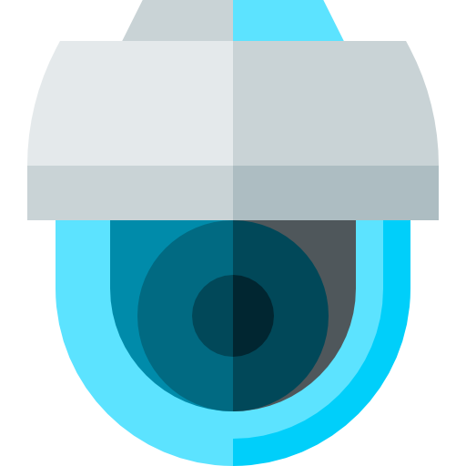 cctv Basic Straight Flat icon