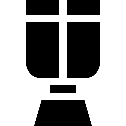 酸素マスク Basic Straight Filled icon
