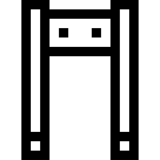 détecteur de métaux Basic Straight Lineal Icône