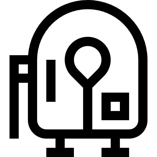 chaleco salvavidas Basic Straight Lineal icono