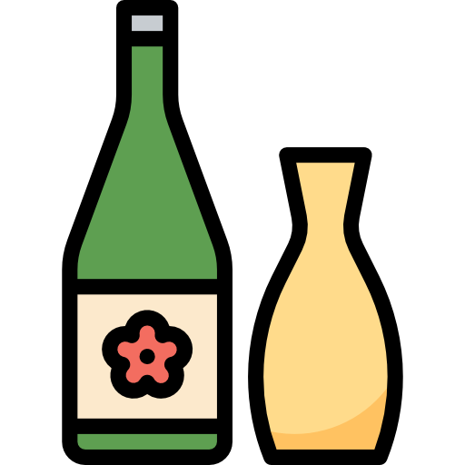酒 mynamepong Lineal Color icon