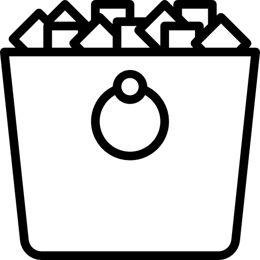 Ведерко со льдом mynamepong Lineal иконка