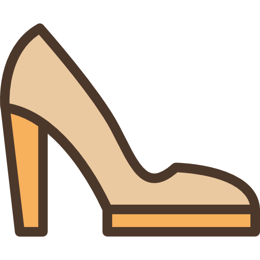 high heels Good Ware Lineal Color icon