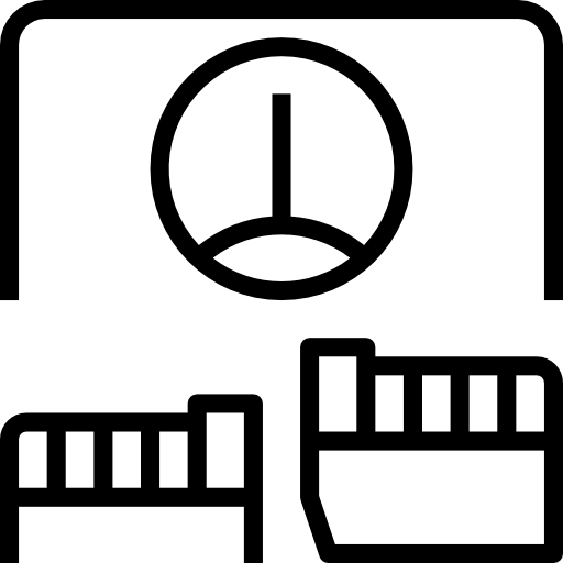 skala PongsakornRed Lineal ikona