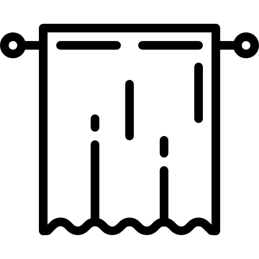 커튼 PongsakornRed Lineal icon