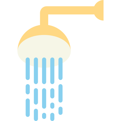 prysznic PongsakornRed Flat ikona