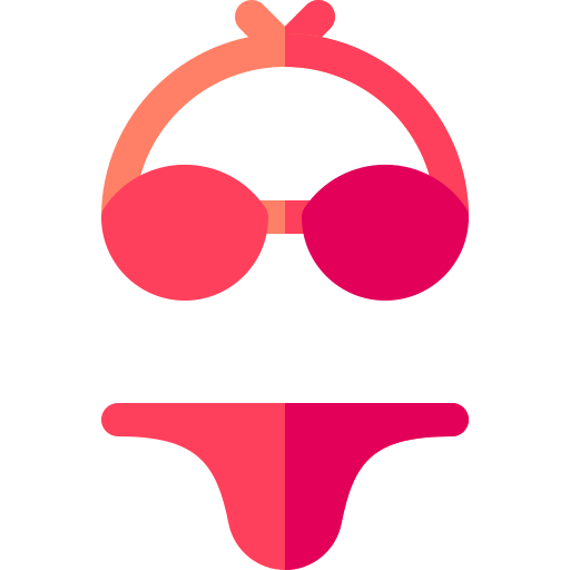 ビキニ Basic Rounded Flat icon