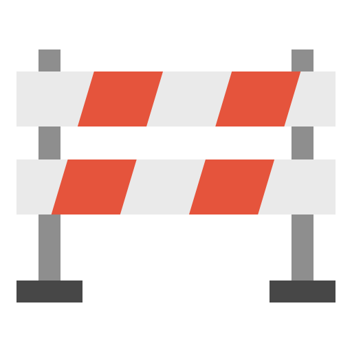 Traffic barrier Generic Flat icon