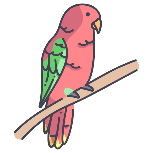 lorikeet Generic Outline Color icon