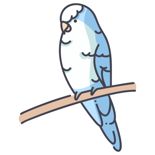 Parakeet Generic Outline Color icon