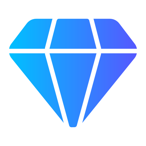 diamant Generic Flat Gradient icon