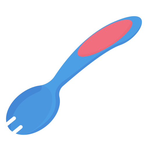 cuchara-tenedor Generic Flat icono