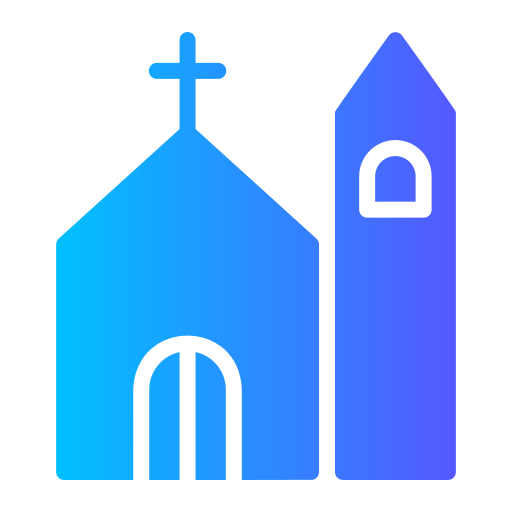 christian Generic Flat Gradient icon